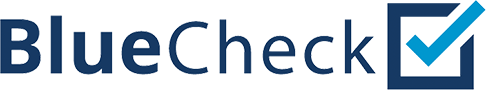 Blue Check logo